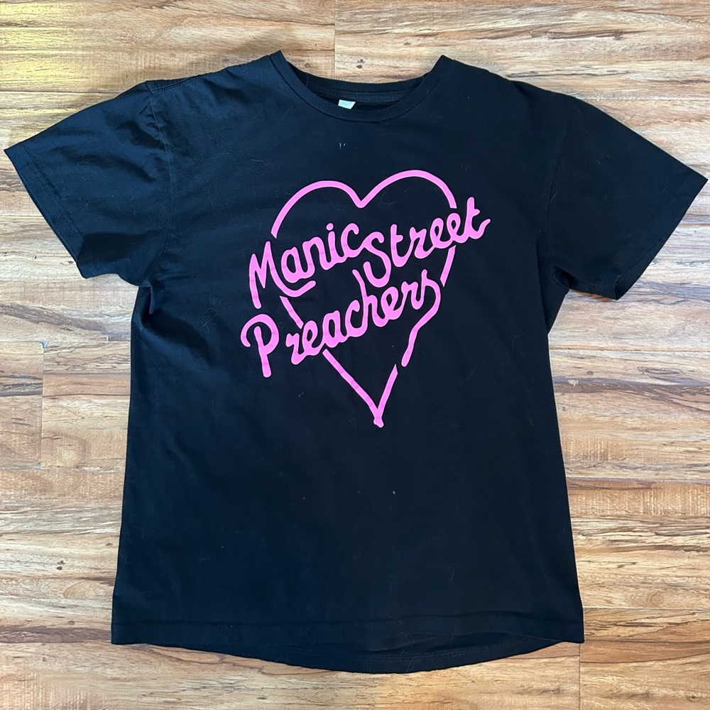 MANIC STREET PREACHERS TOUR 2023 Lipstick T-shirt M